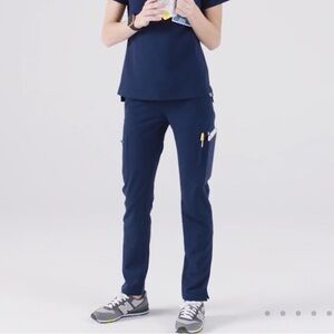 FIGS | BLACK yola skinny pants